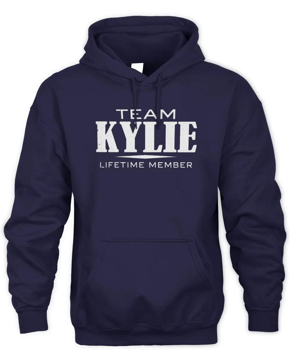 KYLIE BL62-K4-128 - Personalized “Team NAME Lifetime Member” - Unisex Hoodie - Navy