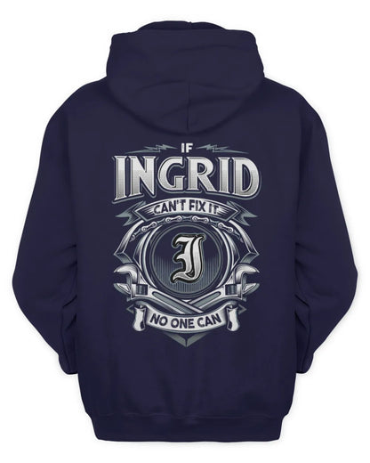 INGRID AP81-K4-626 - Personalized Ahmed Quote Apparel “If Ahmed Can't Fix It, No One Can” - Unisex Hoodie - Navy