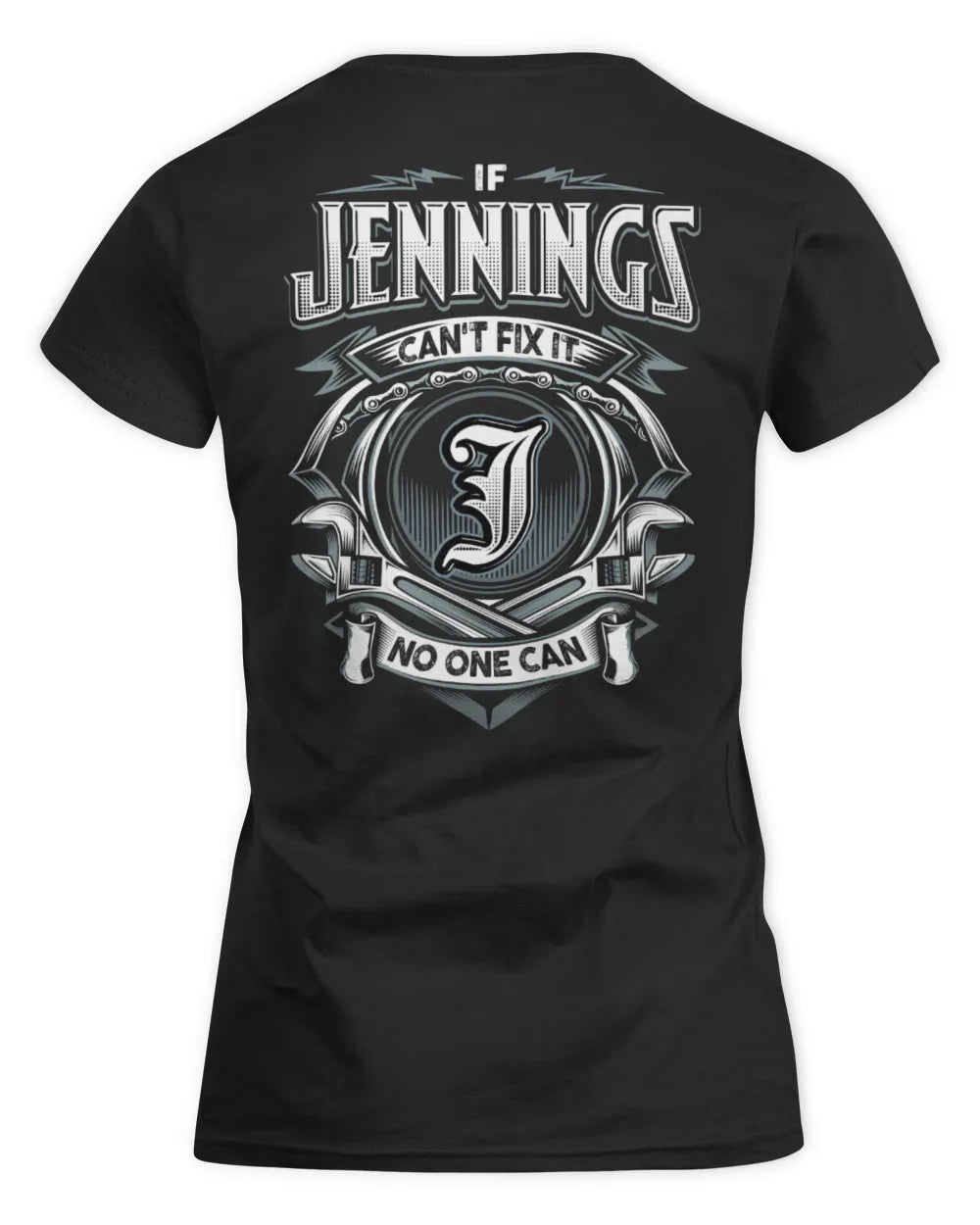 JENNINGS AP81-K4-626 - Personalized Ahmed Quote Apparel “If Ahmed Can't Fix It, No One Can” - Women's Standard T-Shirt - Black