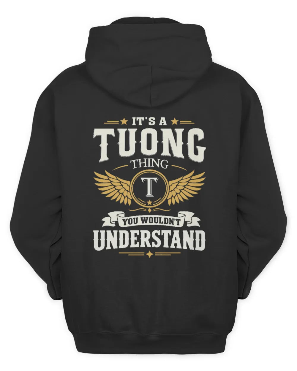 TUONG KT06-M008 It’s a [NAME] Thing – You Wouldn’t Understand | Personalized Vintage T-Shirt - Unisex Hoodie - Black