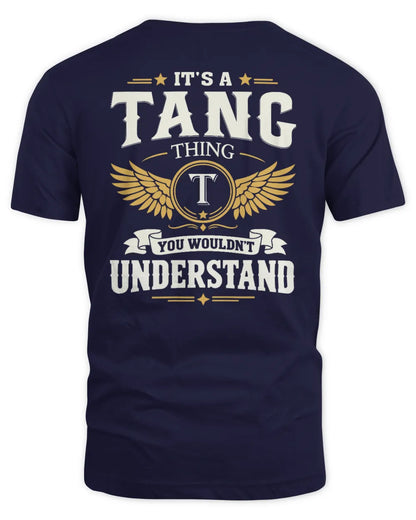 TANG KT06-M008 It’s a [NAME] Thing – You Wouldn’t Understand | Personalized Vintage T-Shirt - Unisex Standard T-Shirt - Navy