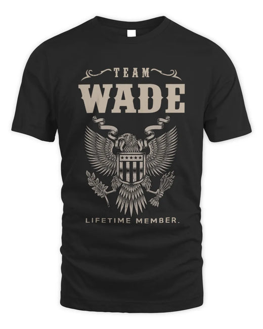 WADE TP06-K82 – Personalized Classic Style Apparel “Team NAME Lifetime Member”