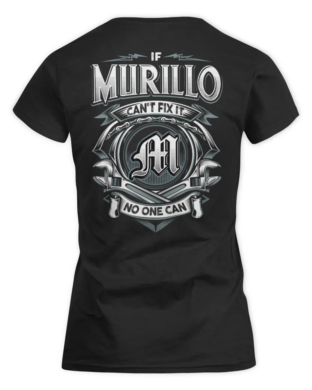 MURILLO AP81-K4-626 - Personalized Ahmed Quote Apparel “If Ahmed Can't Fix It, No One Can” - Women's Standard T-Shirt - Black