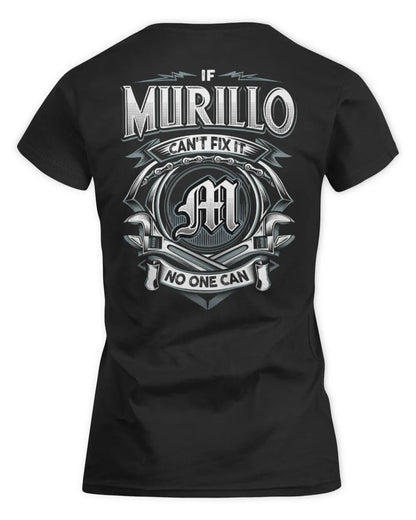 MURILLO AP81-K4-626 - Personalized Ahmed Quote Apparel “If Ahmed Can't Fix It, No One Can” - Women's Standard T-Shirt - Black