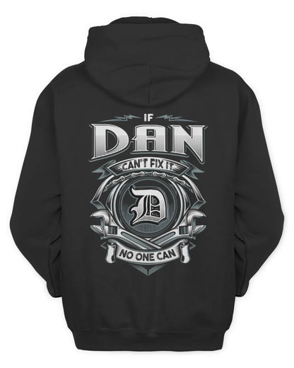 DAN AP81-K4-626 - Personalized Ahmed Quote Apparel “If Ahmed Can't Fix It, No One Can” - Unisex Hoodie - Black
