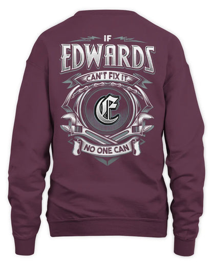 EDWARDS AP81-K4-626 - Personalized Ahmed Quote Apparel “If Ahmed Can't Fix It, No One Can” - Unisex Sweatshirt - Maroon