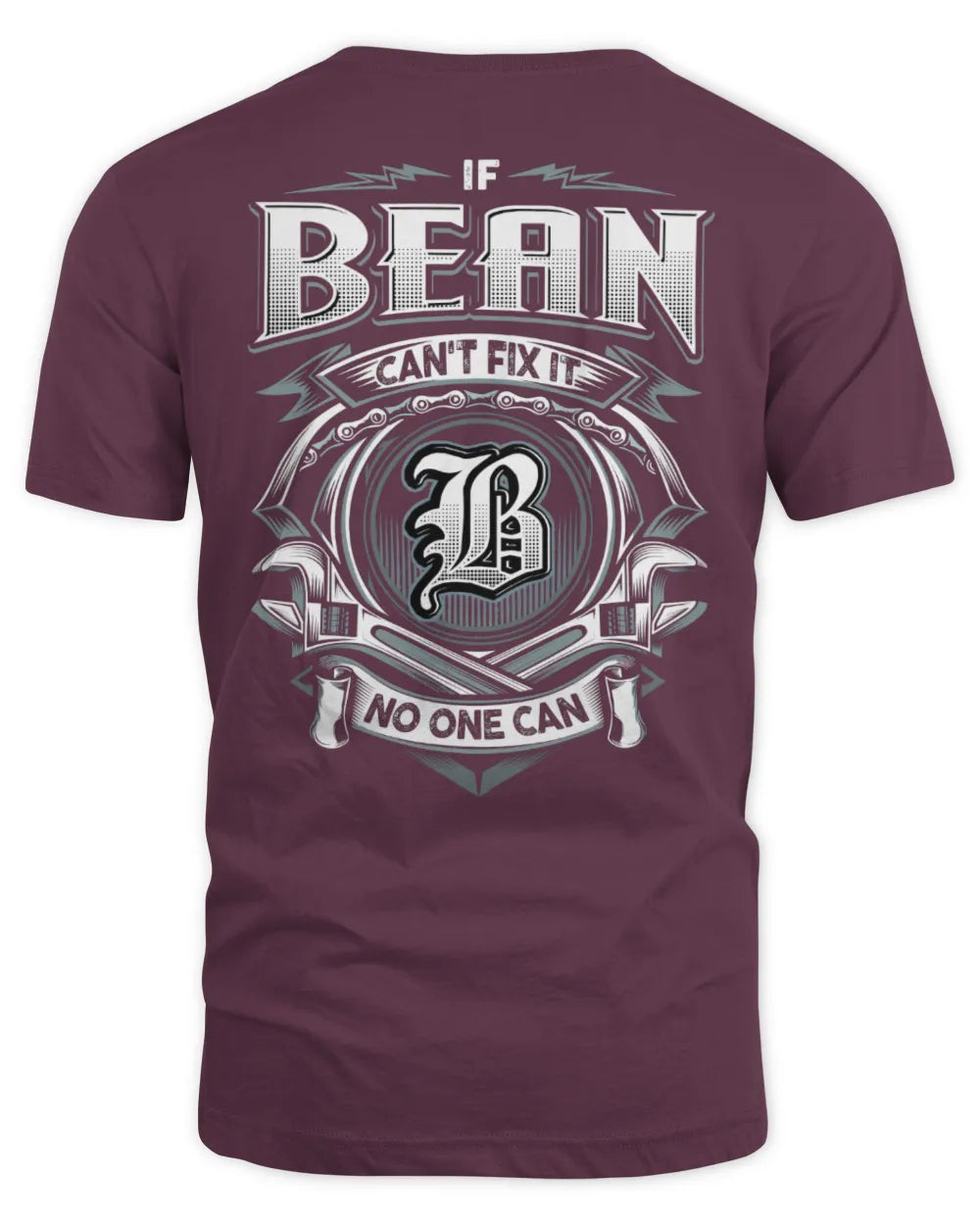 BEAN AP81-K4-626 - Personalized Ahmed Quote Apparel “If Ahmed Can't Fix It, No One Can” - Unisex Standard T-Shirt - Maroon