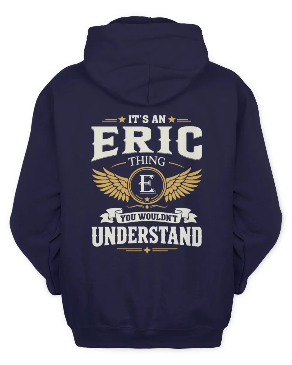 ERIC KT06-M008 It’s a [NAME] Thing – You Wouldn’t Understand | Personalized Vintage T-Shirt - Unisex Hoodie - Navy