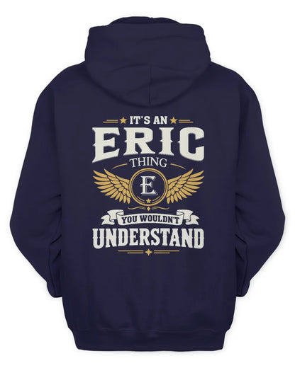 ERIC KT06-M008 It’s a [NAME] Thing – You Wouldn’t Understand | Personalized Vintage T-Shirt - Unisex Hoodie - Navy