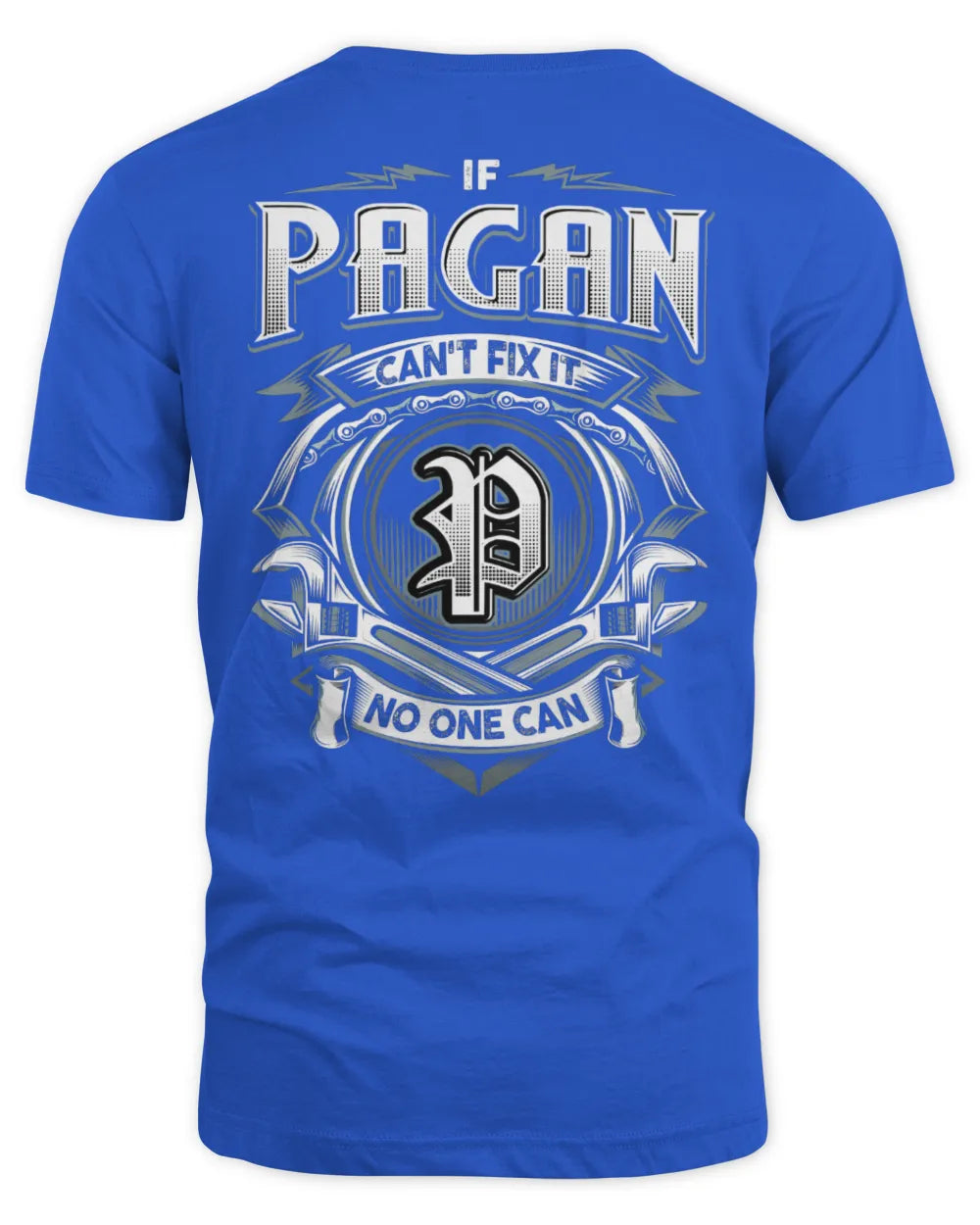 PAGAN AP81-K4-626 - Personalized Ahmed Quote Apparel “If Ahmed Can't Fix It, No One Can” - Unisex Standard T-Shirt - Royal
