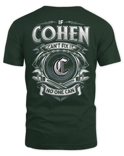 COHEN AP81-K4-626 - Personalized Ahmed Quote Apparel “If Ahmed Can't Fix It, No One Can” - Unisex Standard T-Shirt - Forest Green