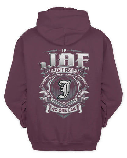 JAE AP81-K4-626 - Personalized Ahmed Quote Apparel “If Ahmed Can't Fix It, No One Can” - Unisex Hoodie - Maroon