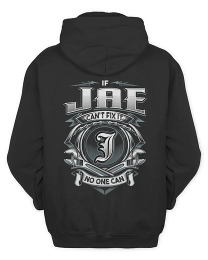 JAE AP81-K4-626 - Personalized Ahmed Quote Apparel “If Ahmed Can't Fix It, No One Can” - Unisex Hoodie - Black