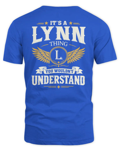 LYNN KT06-M008 It’s a [NAME] Thing – You Wouldn’t Understand | Personalized Vintage T-Shirt - Unisex Standard T-Shirt - Royal