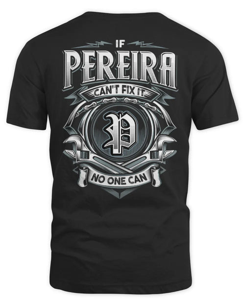 PEREIRA AP81-K4-626 - Personalized Ahmed Quote Apparel “If Ahmed Can't Fix It, No One Can” - Unisex Standard T-Shirt - Black