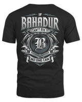 BAHADUR AP81-K4-626 - Personalized Ahmed Quote Apparel “If Ahmed Can't Fix It, No One Can” - Unisex Standard T-Shirt - Black