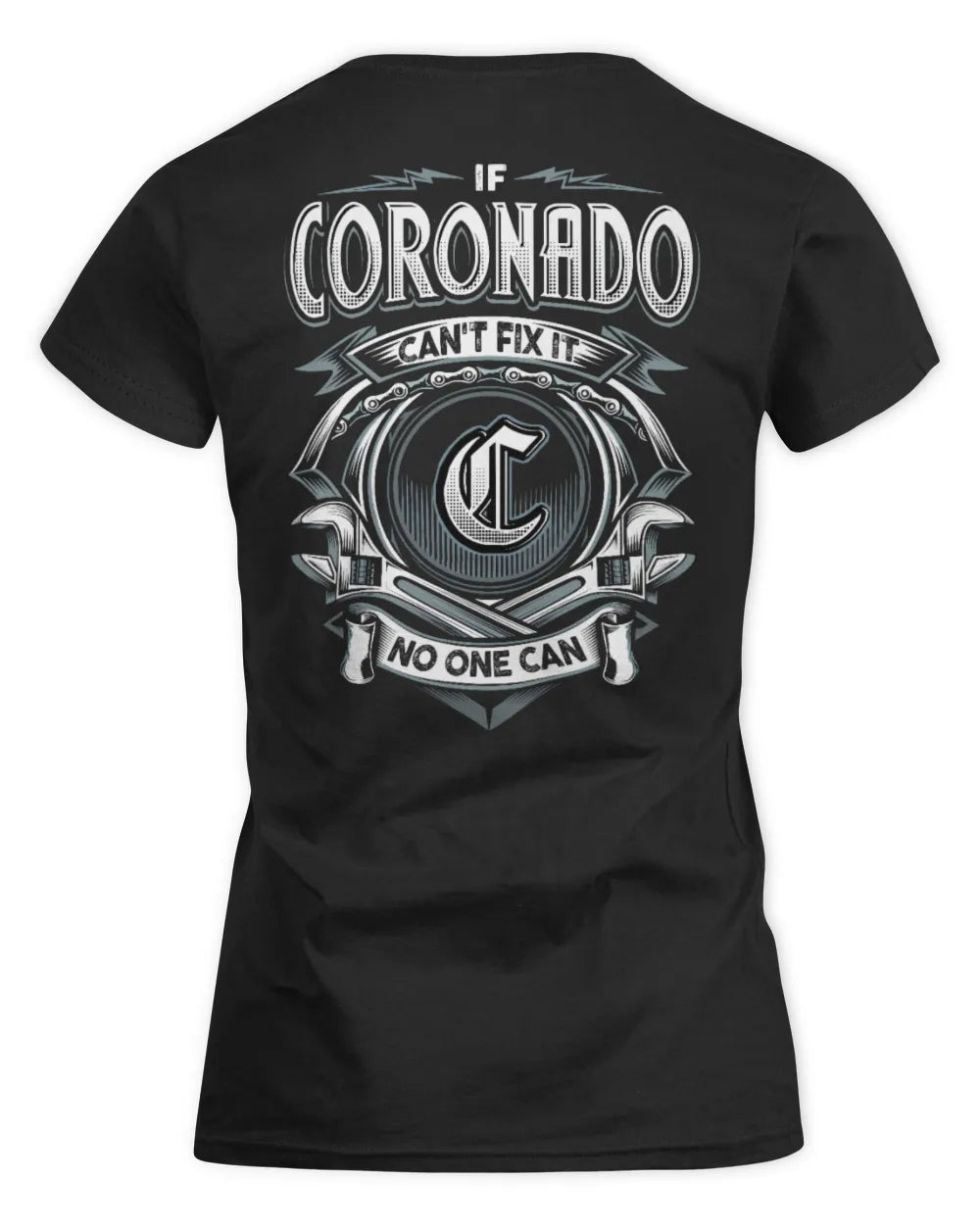 CORONADO AP81-K4-626 - Personalized Ahmed Quote Apparel “If Ahmed Can't Fix It, No One Can” - Women's Standard T-Shirt - Black
