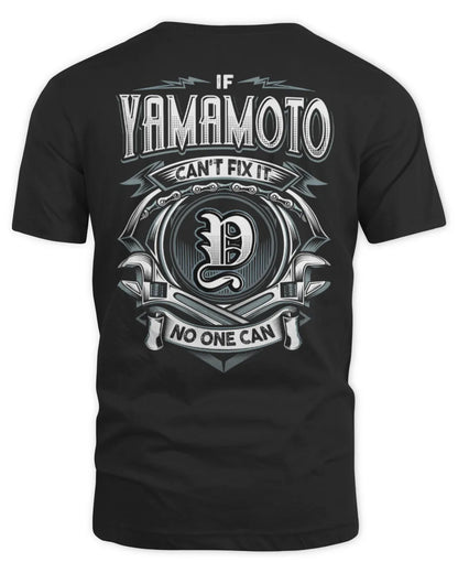 YAMAMOTO AP81-K4-626 - Personalized Ahmed Quote Apparel “If Ahmed Can't Fix It, No One Can” - Unisex Standard T-Shirt - Black