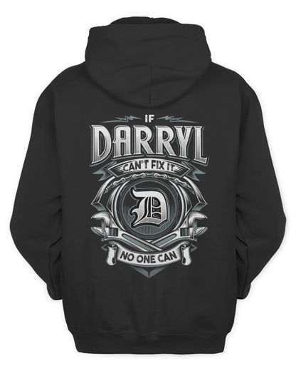 DARRYL AP81-K4-626 - Personalized Ahmed Quote Apparel “If Ahmed Can't Fix It, No One Can” - Unisex Hoodie - Black