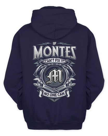 MONTES AP81-K4-626 - Personalized Ahmed Quote Apparel “If Ahmed Can't Fix It, No One Can” - Unisex Hoodie - Navy