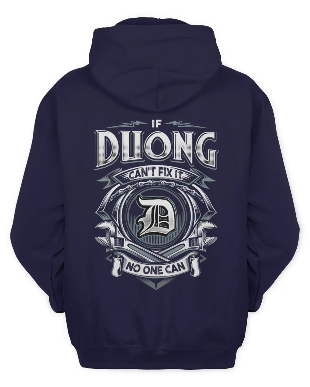 DUONG AP81-K4-626 - Personalized Ahmed Quote Apparel “If Ahmed Can't Fix It, No One Can” - Unisex Hoodie - Navy