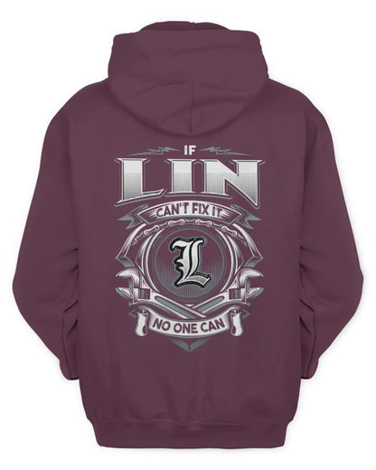 LIN AP81-K4-626 - Personalized Ahmed Quote Apparel “If Ahmed Can't Fix It, No One Can” - Unisex Hoodie - Maroon
