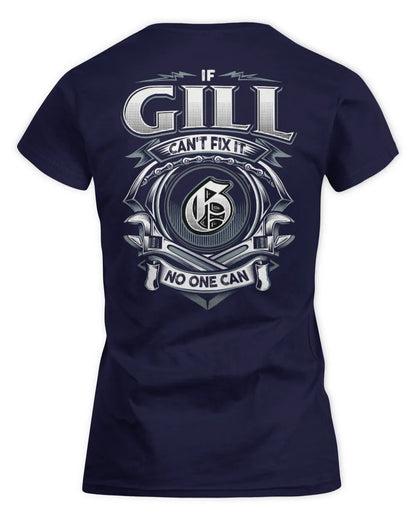 GILL AP81-K4-626 - Personalized Ahmed Quote Apparel “If Ahmed Can't Fix It, No One Can” - Women's Standard T-Shirt - Navy