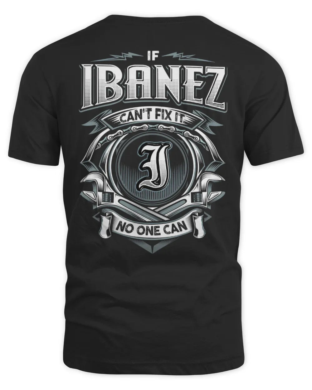 IBANEZ AP81-K4-626 - Personalized Ahmed Quote Apparel “If Ahmed Can't Fix It, No One Can” - Unisex Standard T-Shirt - Black