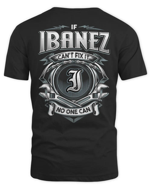 IBANEZ AP81-K4-626 - Personalized Ahmed Quote Apparel “If Ahmed Can't Fix It, No One Can” - Unisex Standard T-Shirt - Black