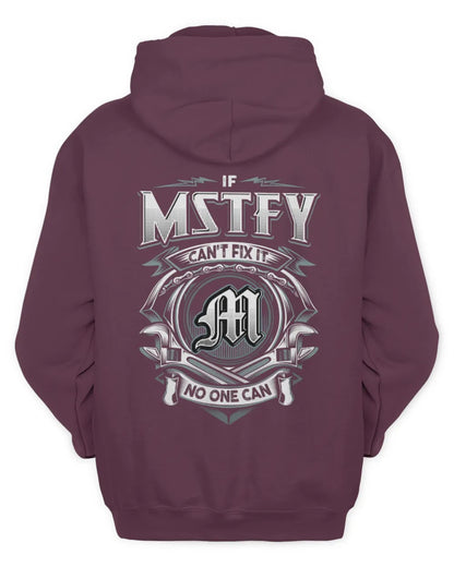 MSTFY AP81-K4-626 - Personalized Ahmed Quote Apparel “If Ahmed Can't Fix It, No One Can” - Unisex Hoodie - Maroon
