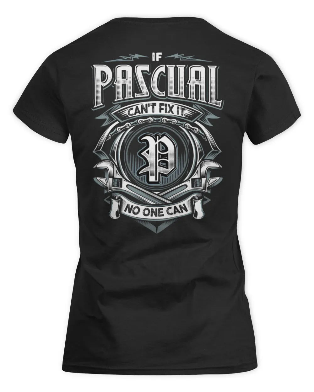PASCUAL AP81-K4-626 - Personalized Ahmed Quote Apparel “If Ahmed Can't Fix It, No One Can” - Women's Standard T-Shirt - Black