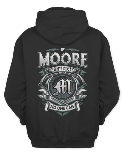 MOORE AP81-K4-626 - Personalized Ahmed Quote Apparel “If Ahmed Can't Fix It, No One Can” - Unisex Hoodie - Black