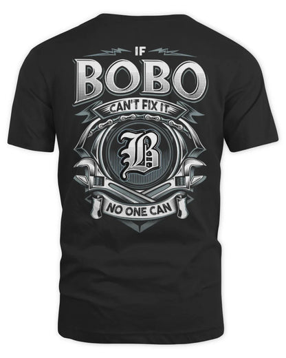 BOBO AP81-K4-626 - Personalized Ahmed Quote Apparel “If Ahmed Can't Fix It, No One Can” - Unisex Standard T-Shirt - Black