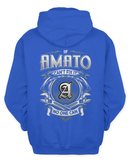 AMATO AP81-K4-626 - Personalized Ahmed Quote Apparel “If Ahmed Can't Fix It, No One Can” - Unisex Hoodie - Royal