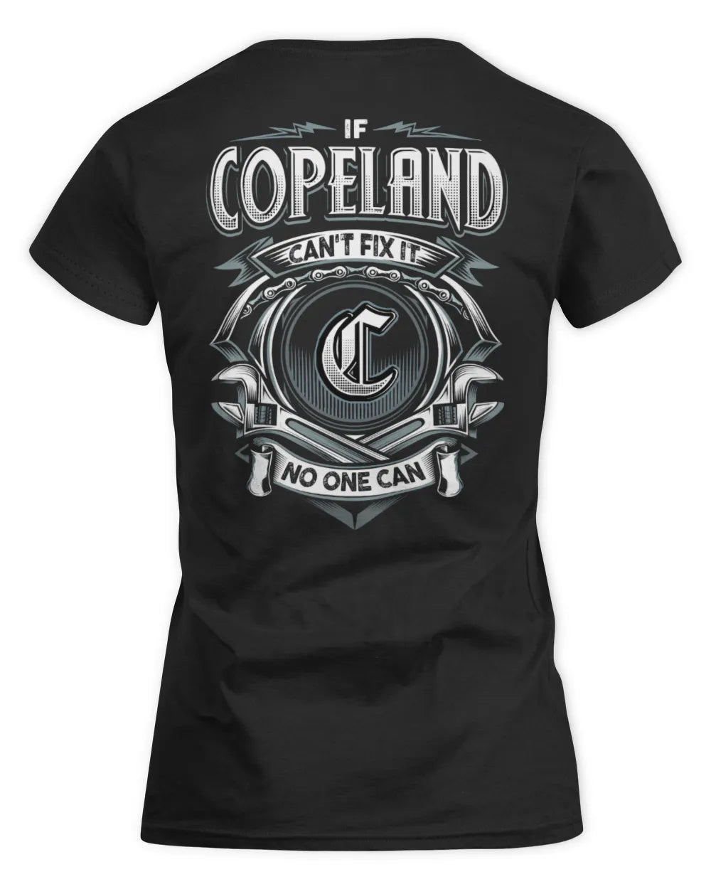 COPELAND AP81-K4-626 - Personalized Ahmed Quote Apparel “If Ahmed Can't Fix It, No One Can” - Women's Standard T-Shirt - Black