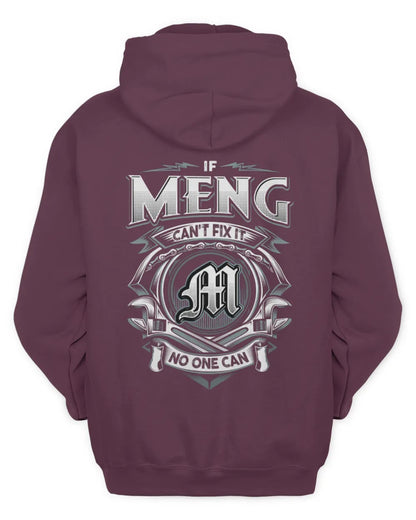 MENG AP81-K4-626 - Personalized Ahmed Quote Apparel “If Ahmed Can't Fix It, No One Can” - Unisex Hoodie - Maroon