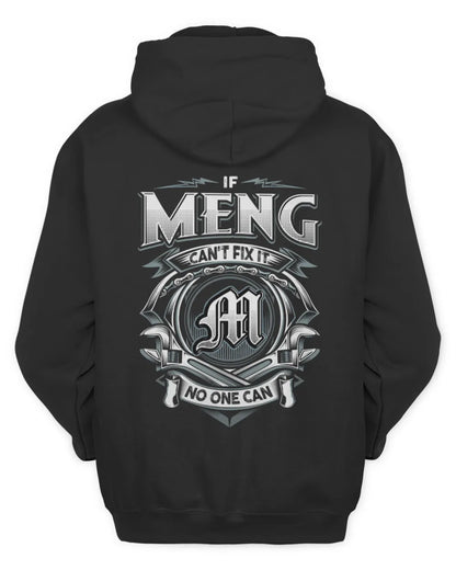 MENG AP81-K4-626 - Personalized Ahmed Quote Apparel “If Ahmed Can't Fix It, No One Can” - Unisex Hoodie - Black