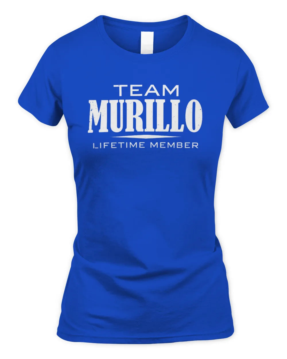 MURILLO BL62-K4-128 - Personalized “Team NAME Lifetime Member” - Women's Standard T-Shirt - Royal