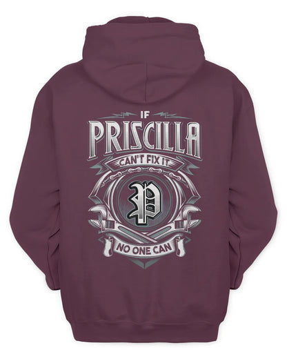 PRISCILLA AP81-K4-626 - Personalized Ahmed Quote Apparel “If Ahmed Can't Fix It, No One Can” - Unisex Hoodie - Maroon