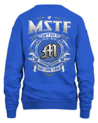 MSTF AP81-K4-626 - Personalized Ahmed Quote Apparel “If Ahmed Can't Fix It, No One Can” - Unisex Sweatshirt - Royal