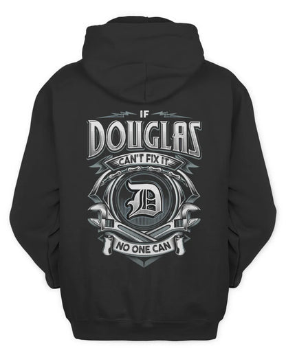 DOUGLAS AP81-K4-626 - Personalized Ahmed Quote Apparel “If Ahmed Can't Fix It, No One Can” - Unisex Hoodie - Black