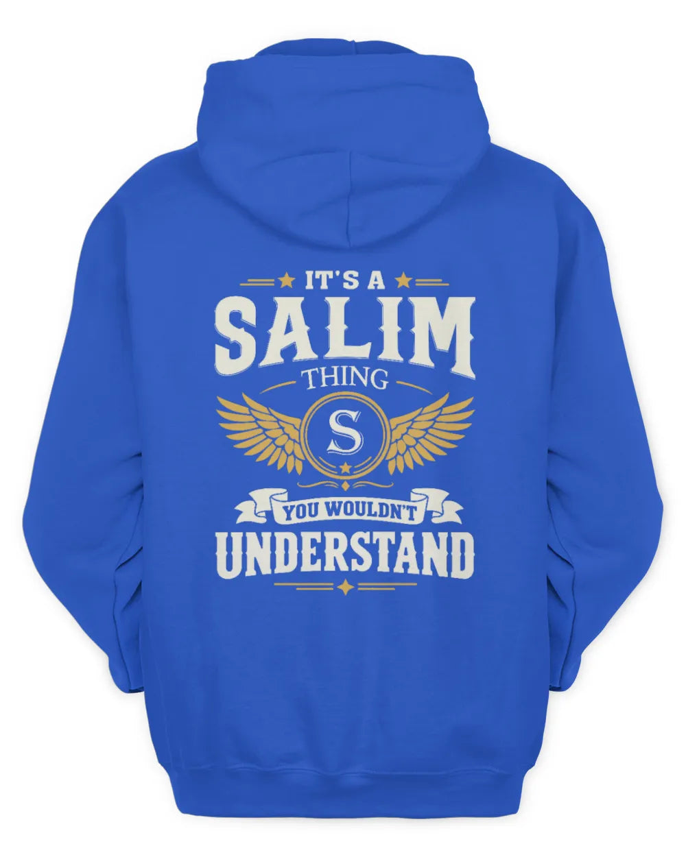 SALIM KT06-M008 It’s a [NAME] Thing – You Wouldn’t Understand | Personalized Vintage T-Shirt - Unisex Hoodie - Royal