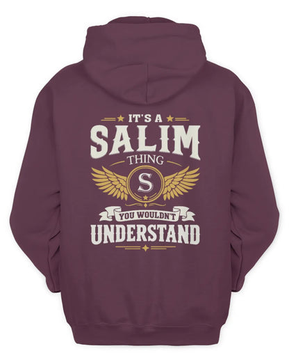 SALIM KT06-M008 It’s a [NAME] Thing – You Wouldn’t Understand | Personalized Vintage T-Shirt - Unisex Hoodie - Maroon