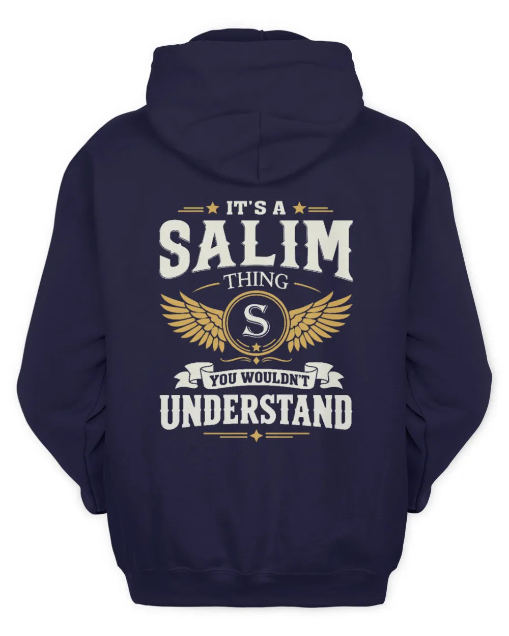 SALIM KT06-M008 It’s a [NAME] Thing – You Wouldn’t Understand | Personalized Vintage T-Shirt - Unisex Hoodie - Navy