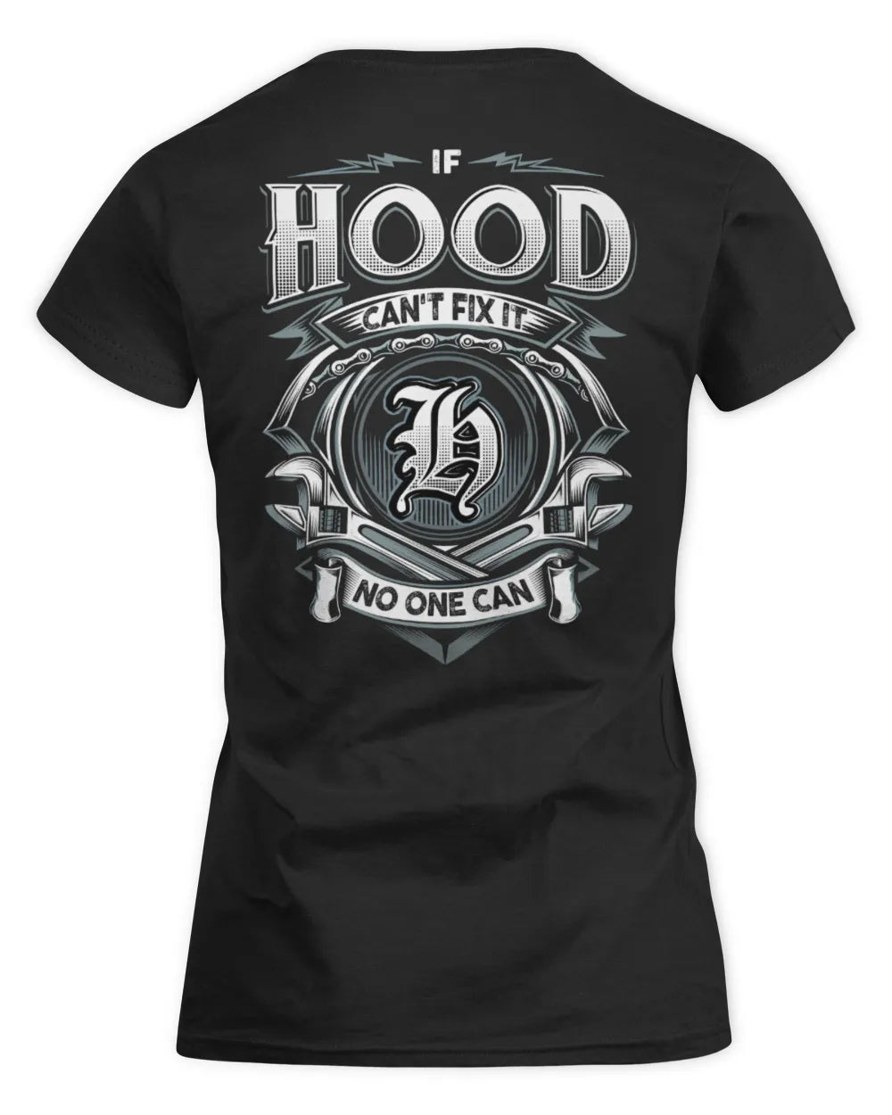 HOOD AP81-K4-626 - Personalized Ahmed Quote Apparel “If Ahmed Can't Fix It, No One Can” - Women's Standard T-Shirt - Black