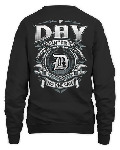 DAY AP81-K4-626 - Personalized Ahmed Quote Apparel “If Ahmed Can't Fix It, No One Can” - Unisex Sweatshirt - Black