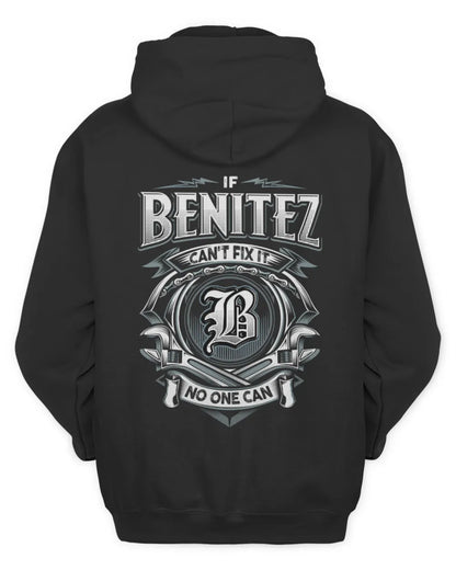 BENITEZ AP81-K4-626 - Personalized Ahmed Quote Apparel “If Ahmed Can't Fix It, No One Can” - Unisex Hoodie - Black