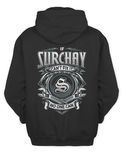 SURCHAY AP81-K4-626 - Personalized Ahmed Quote Apparel “If Ahmed Can't Fix It, No One Can” - Unisex Hoodie - Black