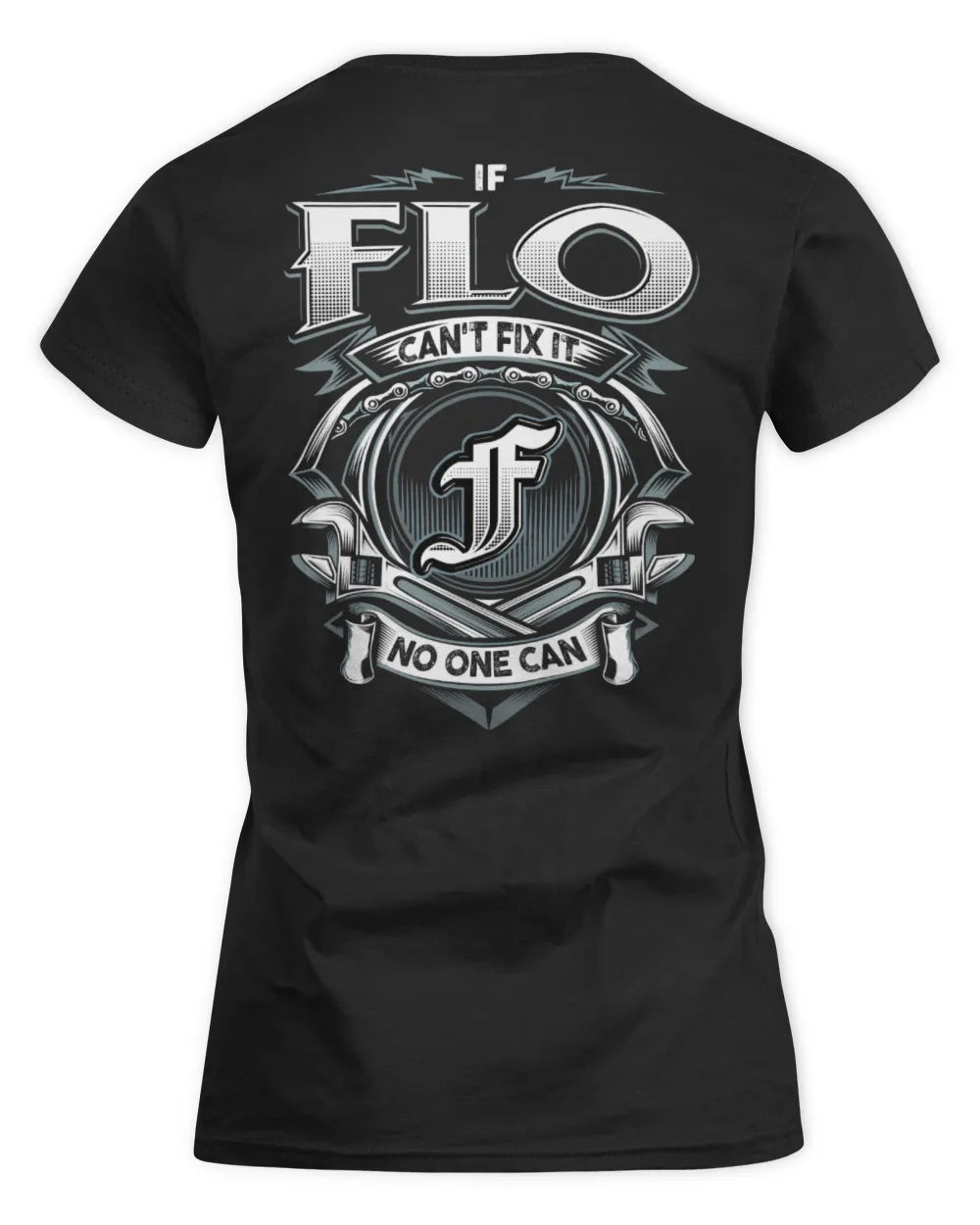 FLO AP81-K4-626 - Personalized Ahmed Quote Apparel “If Ahmed Can't Fix It, No One Can” - Women's Standard T-Shirt - Black
