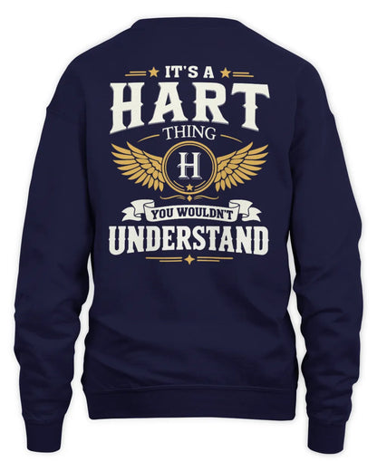 HART KT06-M008 It’s a [NAME] Thing – You Wouldn’t Understand | Personalized Vintage T-Shirt - Unisex Sweatshirt - Navy